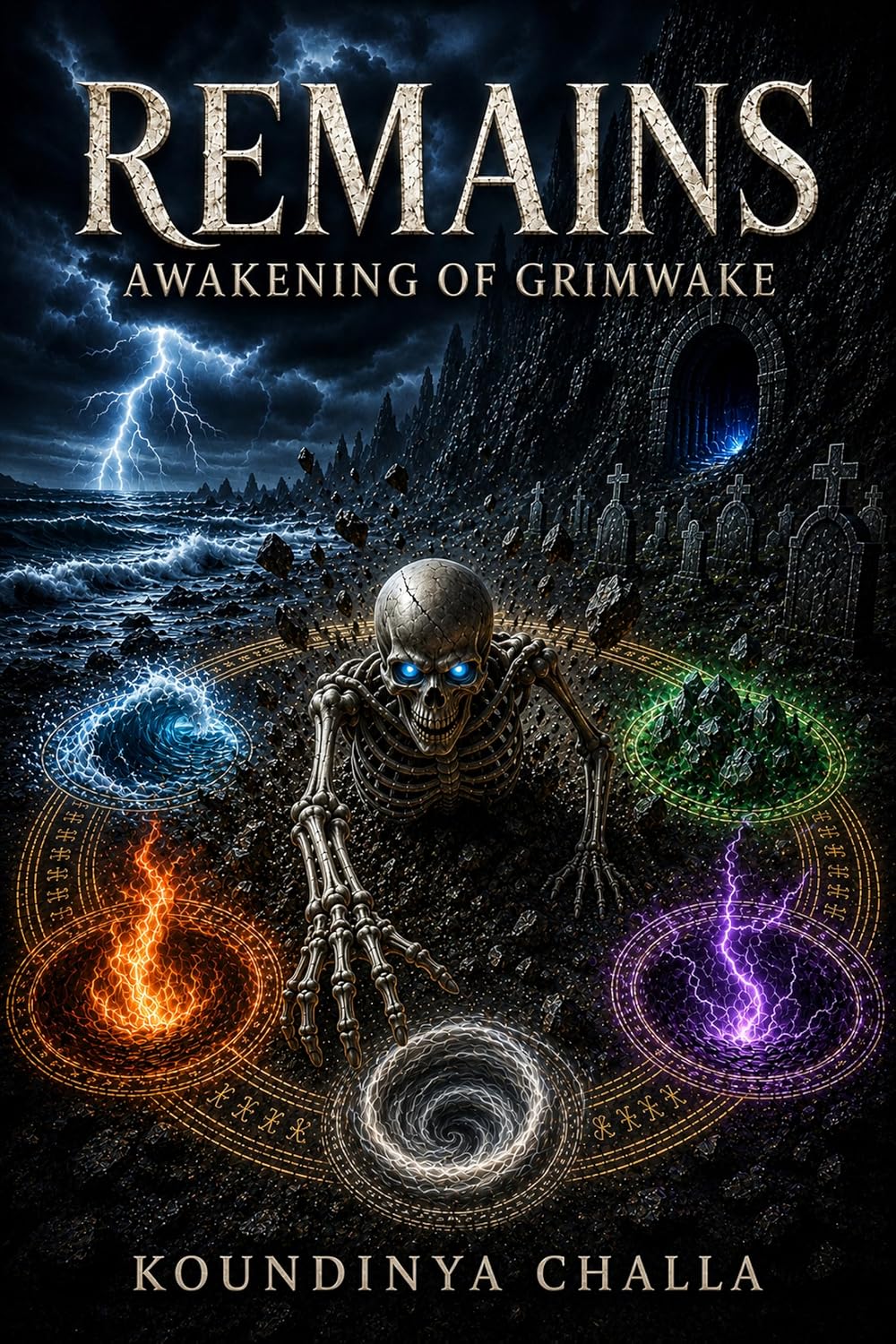 Book cover for Remains: Awakening of Grimwake